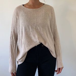 H&M // light camel sweater